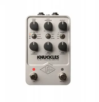 Pedal efektesh për kitarë Universal Audio GPM KNUC, seri UAFX, ngjyrë argjendtë