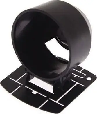 Adapter për orë makine, kupë montimi 60mm, plastikë e zezë