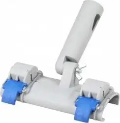 Adapter për shpatull pastrimi TTS, kënd i rregullueshëm, për teh të zëvendësueshëm, gri