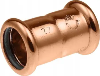 Muf bakri KAN-therm Copper 18 S, për ujësjellës dhe ngrohje