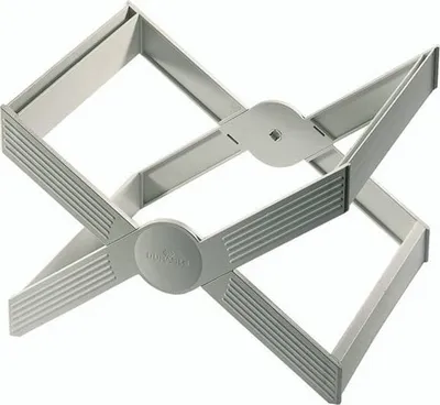 Mbajtëse dosjesh Durable CARRY A4, plastike, e palosshme, gri - 1