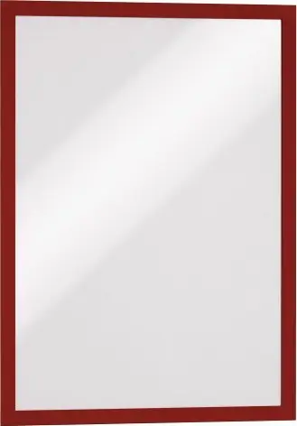 Kornizë informative Durable Duraframe A3, set 2 copë, e kuqe