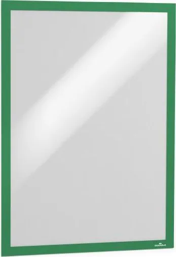 Kornizë informimi Durable Duraframe A3, vetëngjitëse, set 2 copë, e gjelbër - 1