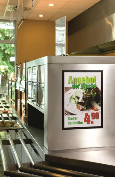 Kornizë informimi Durable Duraframe A3, vetëngjitëse, set 2 copë, e gjelbër - 3