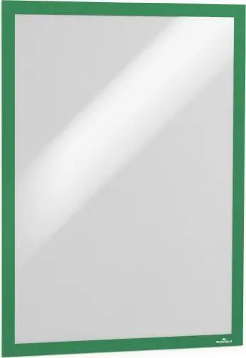 Kornizë informimi Durable Duraframe A3, vetëngjitëse, set 2 copë, e gjelbër