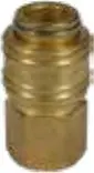 Lidhës pneumatik Einhell 4139205, quick fit, filetë femër 3/8", bronz