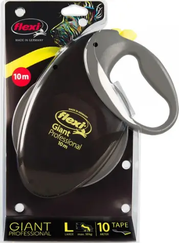 Rrip për kafshë Flexi Giant Professional, L, 10m, i zi