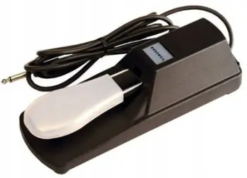 Pedal sustain Kurzweil KP-3, polaritet i këmbyeshëm, kabllo 1.8m, e zezë