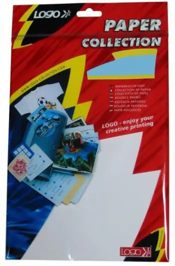 Etiketa për CD Logo, A4, të bardha, 25 copë
