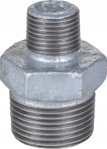 Lidhës reduktues AGAflex 1" në 1/2", metal i galvanizuar