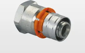 Adapter presimi Uponor S Press 1070515, 16mm, filetë femërore 1/2, argjend