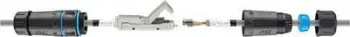 Lidhës rrjeti Goobay CAT 6 Outdoor RJ45, IP68, STP, i zi