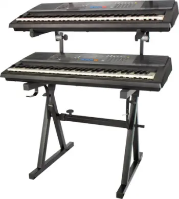 Mbajtëse e dyfishtë për piano Mozos KSX4
