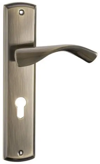 Dorezë dere Domoletti A01 217, për derë të jashtme, 85mm, bronz