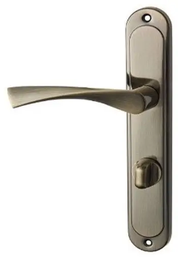 Dorezë dere Domoletti A01-32 Outdoor WC, 72mm, bronzi