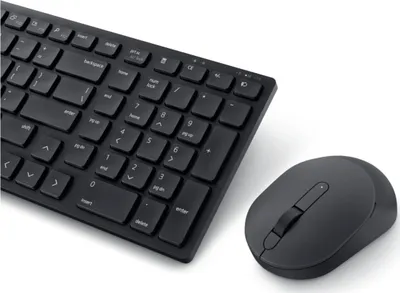 Set tastierë dhe mi Dell KM555, wireless, silent, i zi - 5
