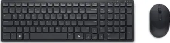 Set tastierë dhe mi Dell KM555, wireless, silent, i zi