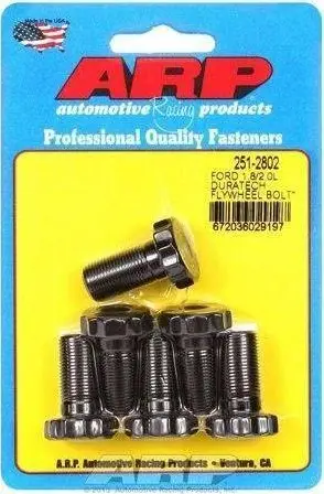 Bulona volant ARP 251-2802 Ford Duratec, set 6 copë, për motor 1.8L 2.0L, të zeza