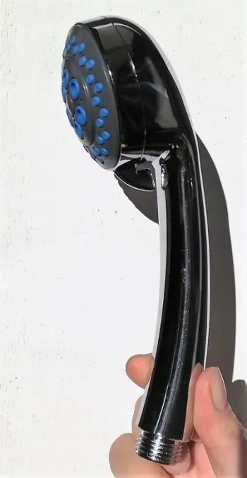 Dorezë dushi LILI Hand Shower Head 2 Jets Stop, 2 rryma, funksion Stop, krom