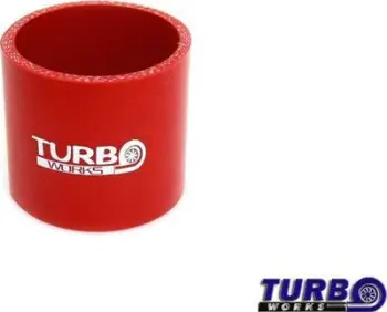 Lidhës silikoni TurboWorks, 102mm, për sistem ftohjeje, i kuq
