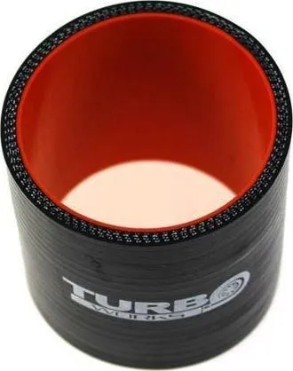 Lidhës silikoni TurboWorks, 57mm, 80mm, i zi - 2