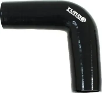 Lidhës silikoni TurboWorks Elbow 90°, 45mm XL, i zi