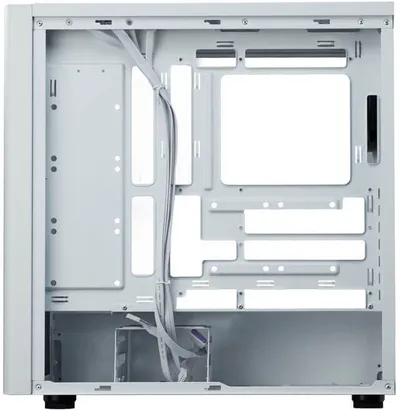 Kornizë kompjuteri Kolink Elite 502 White Lite, ATX, mesh përpara, e bardhë - 3