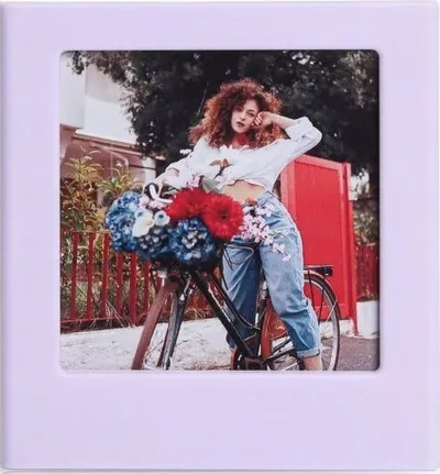 Kornizë magnetike LoveInstant, Instax Square, plastike, vjollcë - 1