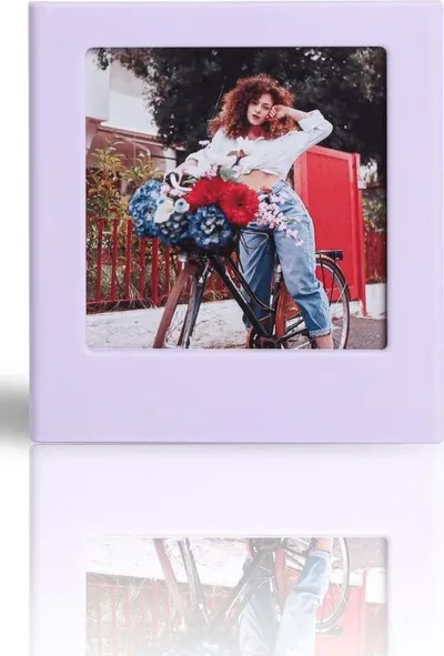 Kornizë magnetike LoveInstant, Instax Square, plastike, vjollcë - 3