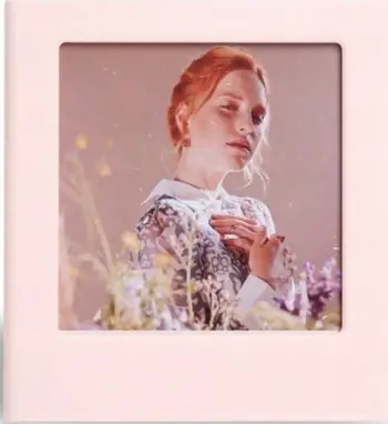 Kornizë magnetike LoveInstant për frigorifer, për Fujifilm Instax Square, rozë