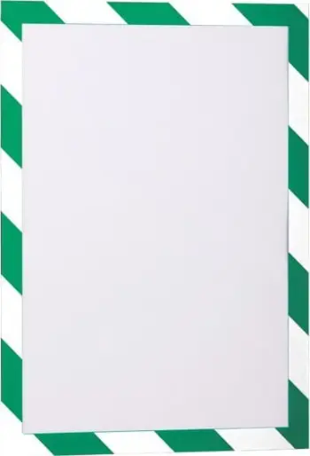 Kornizë magnetike Durable Duraframe Security A4, set 5 copë, jeshile