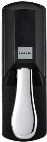 Pedale sustain Kurzweil KP-1H, half damper, TRS 6.3mm, e zezë