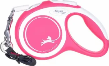 Rrip për qen Flexi Automatic Comfort, 3m, i kuq