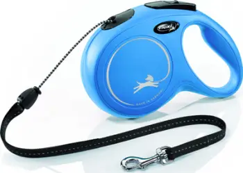 Rrip për qen Flexi Classic M, 8 m, i kaltër