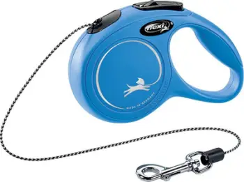 Rrip për qen Flexi Classic Automatic, XS, 3m, i kaltër