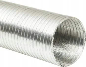 Gyp fleksibël alumini Prodmax Aluflex 120, diametër 120mm, gjatësi 3m, argjendtë