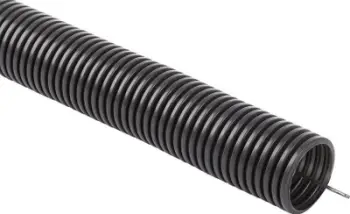 Gyp fleksibël i valëzuar PVC, 20/16 mm, 50 m, gri