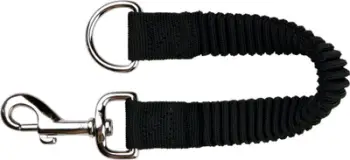 Rrip për qen Trixie Shock Absorber, L/XL, 2.5cm, i zi