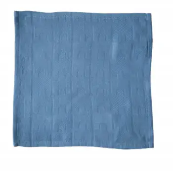 Pelena bambuje Texpol BAMBOO DIAPER, 27x27cm, Puzzle Mix Jeans