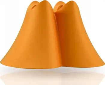 Mbajtëse furçash dhëmbësh Promis Duo, bioplastikë, për 2 furça, portokalli