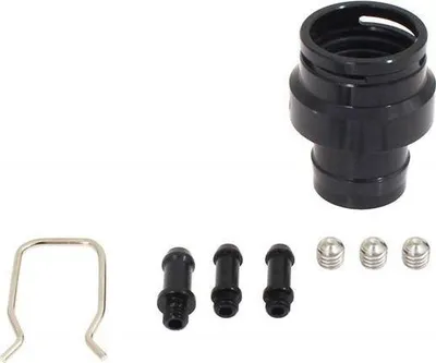 Adapter sensor boost TurboWorks VW, për 2.0 TFSI TSI, alumini, i zi - 1