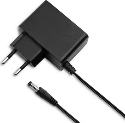 Karikues plug in Qoltec 15W, 7.5V 2A, prizë 5.5 x 2.1 mm, i zi - 1