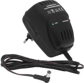 Karikues për vegla elektrike, 21.5V, 230V AC, i zi