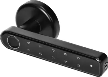 Dorezë inteligjente Virone CDL-1/B, tastierë me prekje, gjurmë gishtash, Bluetooth, e zezë