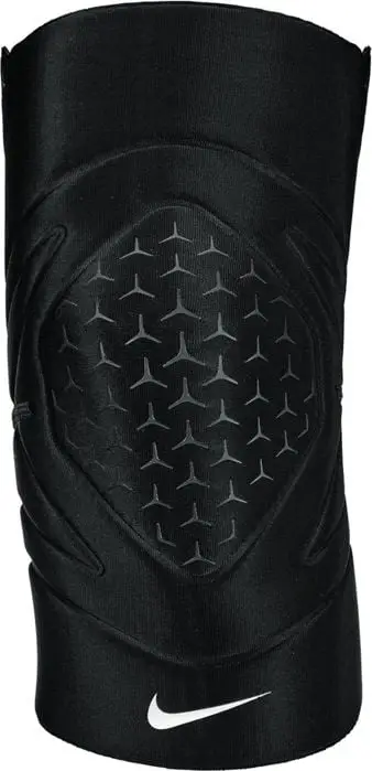 Mbajtëse gjuri Nike Pro Closed Patella Knee Sleeve 3.0, kompresion i lehtë, Dri Fit, e zezë