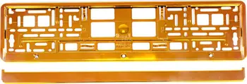 Kornizë targe UTAL License Plate Pad, silver metalik, portokalli