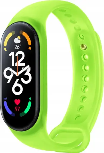 Rrip për Xiaomi Smart Band 7, zëvendësues, neon jeshil