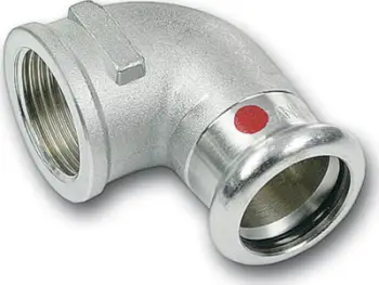 Gyp këndor çeliku Sanha Therm Press, 18 x 1/2", 90°, i galvanizuar
