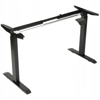 Kornizë tavoline Delta Desk EDF-90/135, elektrike, e rregullueshme 90-135cm, e zezë
