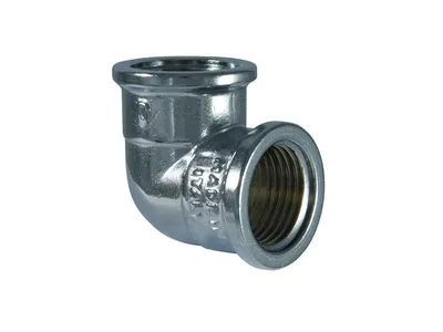 Gyp këndor TDM Brass Elbow 1/2", bronz, për ujë - 1